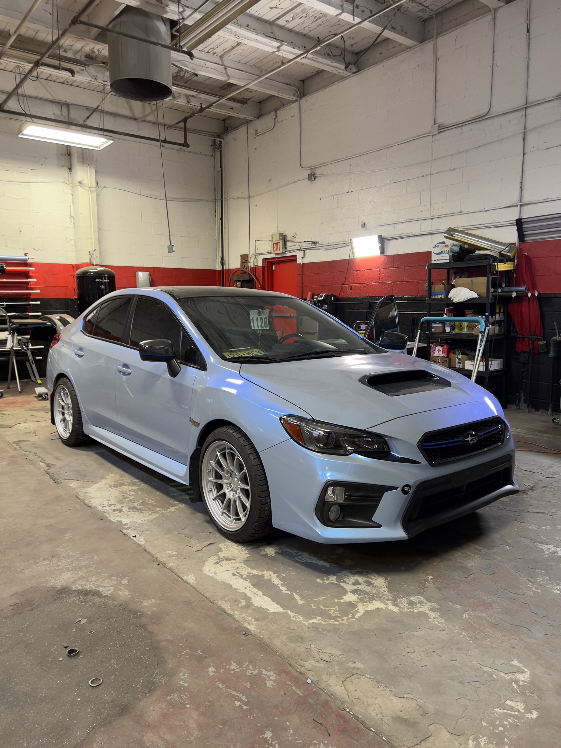 Subaru wrx car wrap in Jacksonville FL